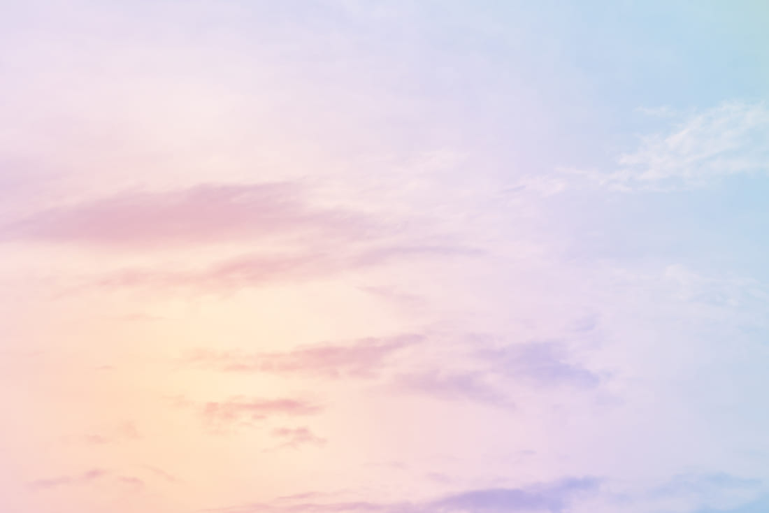 cloud background with a pastel colour