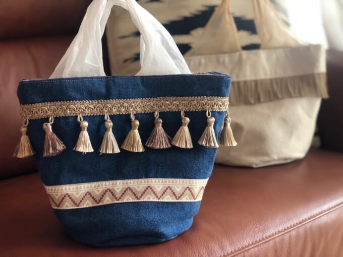 ゴミ箱バッグ完成！