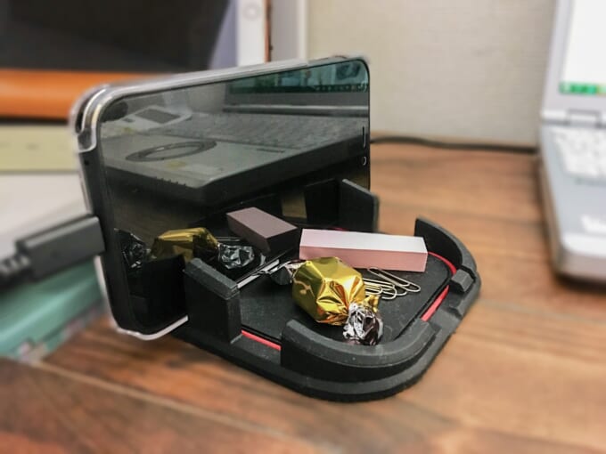 スマホホルダー角度