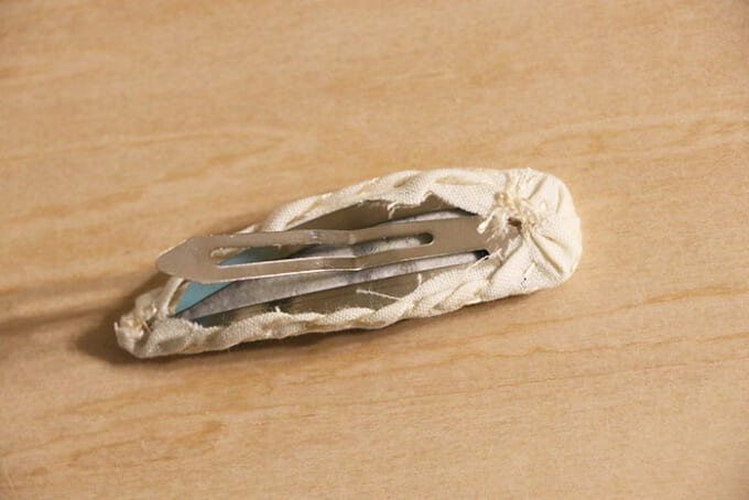 10ピンに縫い付ける