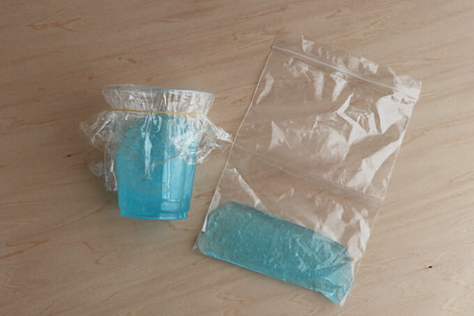 07袋やラップで