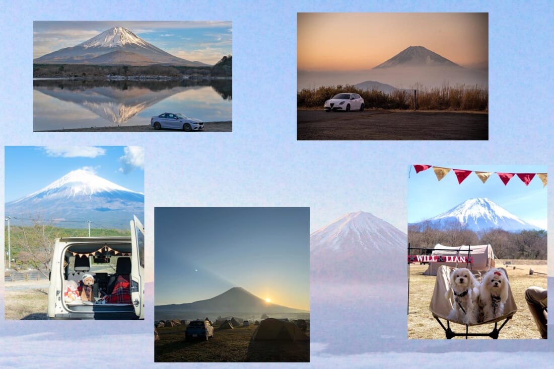アイキャッチ_富士山とクルマ