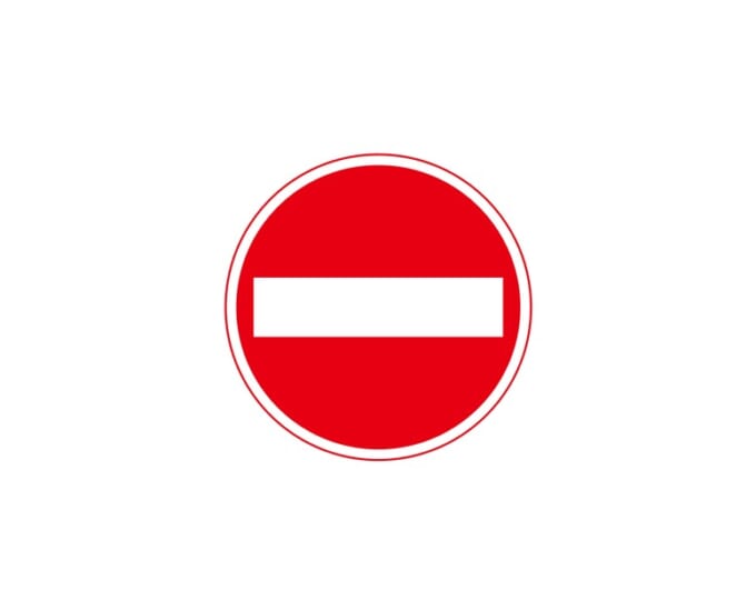 車両進入禁止