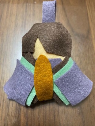 ⑦お内裏様完成