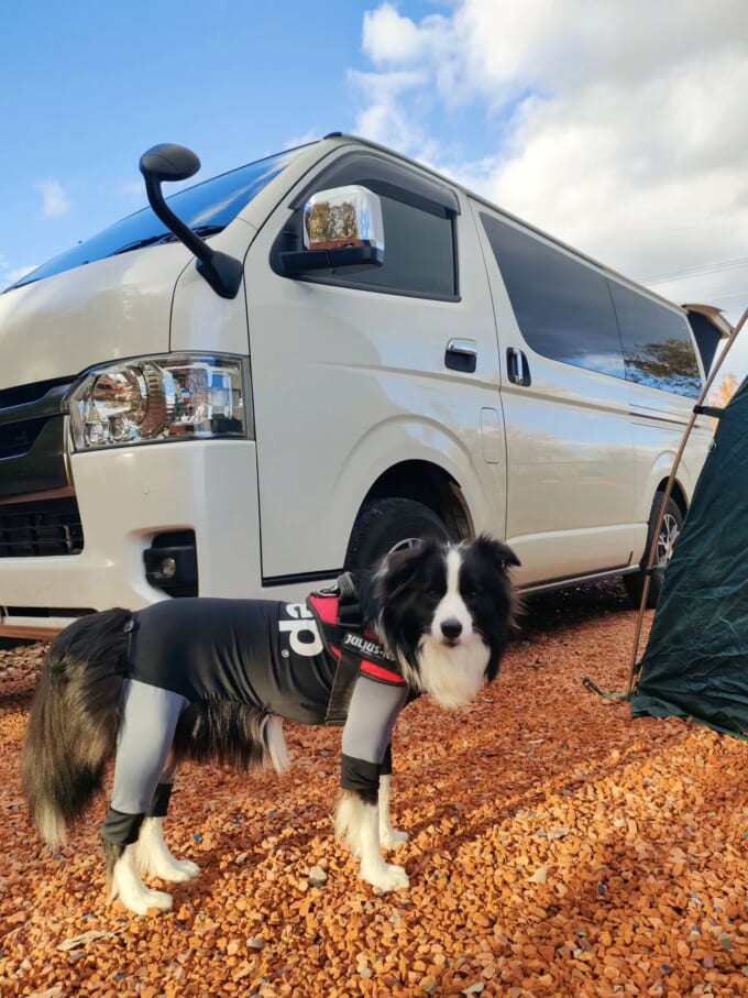 RVパークとハイエース